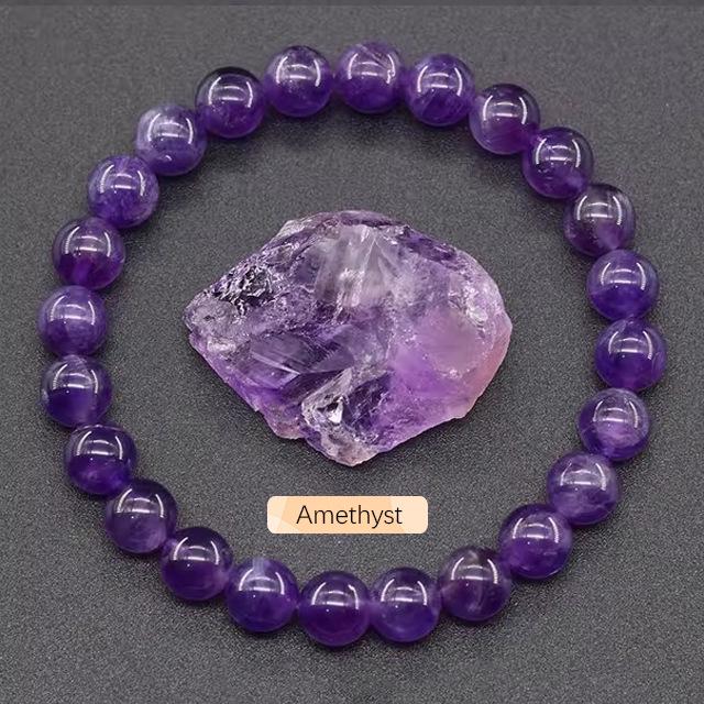 SHINE/TK 8mm Apatite & Sunstone Beaded Bracelet with Agate Crystal and Raw Stones