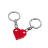 1 Pair Detachable Heart Pendant Keychain Matching Brick Key Ring Couple Lover Key Chain Valentine Day Gift