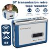 Портативный ретро кассетный музыкальный плеер Персональный Walkman Tape Поддержка 3,5 мм Наушники Беспроводной Bluetooth Кассетный плеер Передача