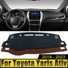 For Toyota Yaris Ativ 2019 2020 2024 2024 2024 Car Dashboard Cover Avoid Light Pad Sun Shade Anti-UV Carpets Case Non-Slip Mats