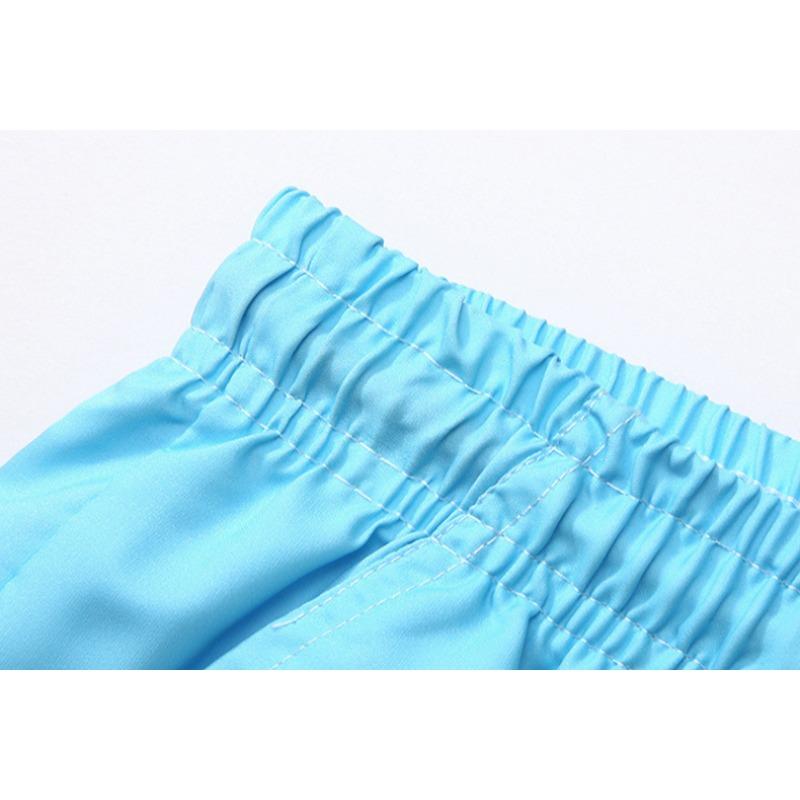 Men's Summer Quick Drying Shorts with Gradient Printed Casual Sports Beach Shorts