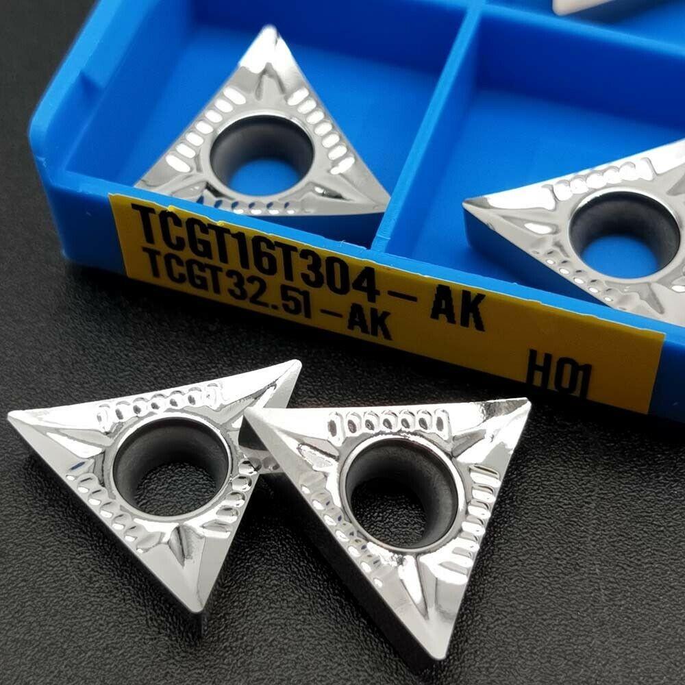 TCGT16T304-AK H01 TCGT32.51-AK Твердосплавные пластины токарные лезвия TCGT для алюминия