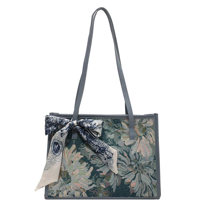 Весенне-летняя вместительная женская сумка, трендовая и модная, сумка через плечо, французская сумка-игрушка для поездок на работу