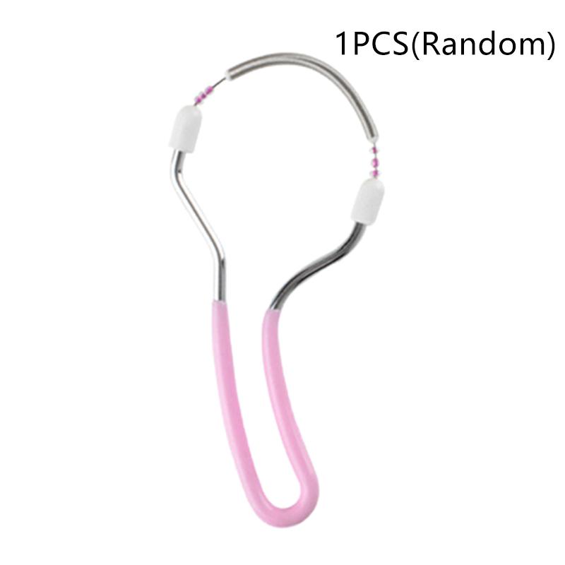 Портативный ручной эпилятор для волос, бритва для губ, инструмент для очистки лица с массажером для жировых валиков, набор для ухода за женской красотой