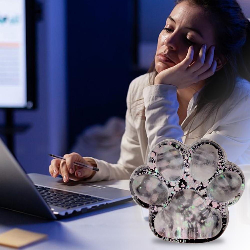 Игрушка-антистресс «Кошачья лапка», милая кошачья лапка, сквиши, фиджет-игрушка, игрушка для сжимания и снятия стресса для детей и взрослых, рождественские подарки