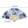 Vintage Silk Folding Hand Fan Chinese Japanese Bamboo Fans Craft Gifts Women Dance Performance Props Home Decoration Ornaments