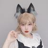 Ручной работы плюшевый симулятор животного уха головной убор комическое шоу милые лисьи уши косплей реквизит аксессуары для волос лисьи уши ободок