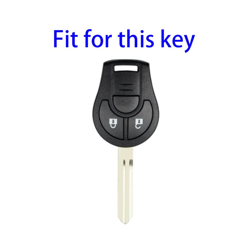 Для Nissan Micra K14 Juke March Sunny 2 кнопки автомобильный чехол для дистанционного ключа ТПУ чехол для автомобильного ключа брелок держатель сумка протектор аксессуары