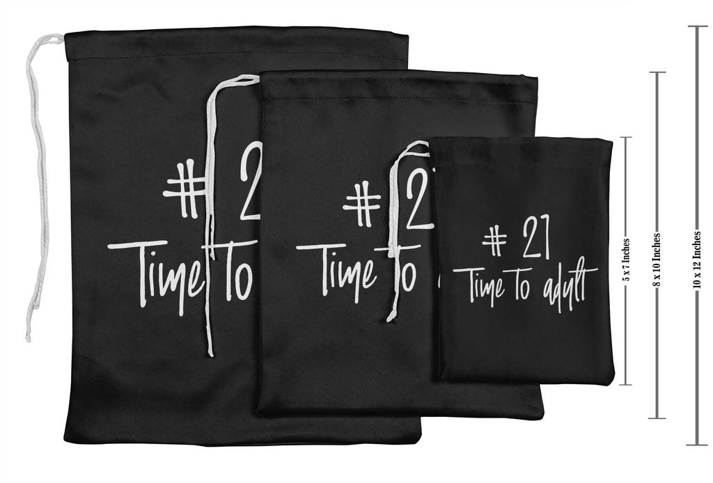 Сувенир Darling Black Number Custom Party Supplies Favor Bags Подарочные мешочки 15