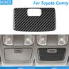 Для Toyota Camry XV30 2002-2006 Панель-крышка переднего потолочного плафона освещения и очечницы из углеродного волокна Наклейка на автомобильные аксессуары