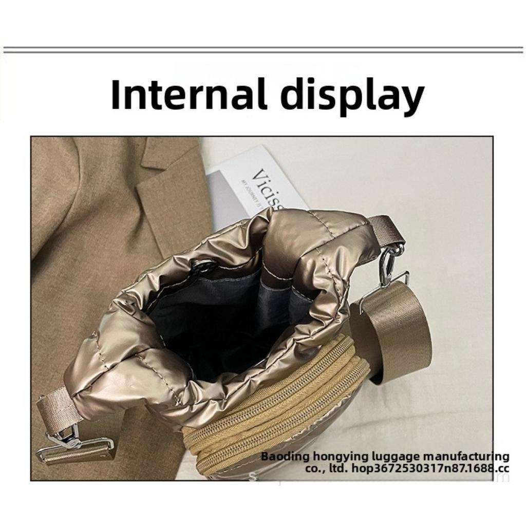 Портативный чехол для бутылки с пухом, Модный изоляционный чехол для чашки из пеноматериала, Многофункциональная сумка для защиты чайника, Водонепроницаемая сумка кроссбоди для улицы