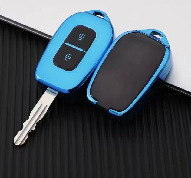Новый мягкий ТПУ чехол-оболочка для автомобильного пульта ключа для Renault Duster Sandero Logan Clio Captur Laguna Scen 2015 2016 2017 аксессуары