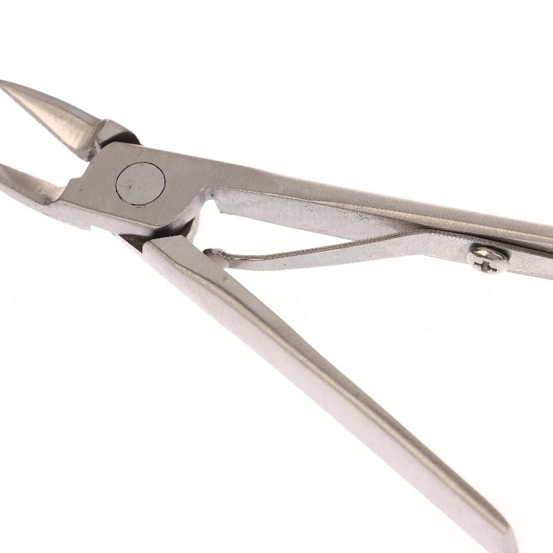 Профессиональные кусачки для толстых ногтей с корпусом из нержавеющей стали для ухода за ногтями и удаления вросших ногтей.