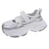 Baotou platform sandals spring and summer new breathable hollow mesh Velcro casual sports dad shoes