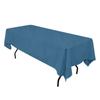 Matte Velvet Tablecloth Blue For Table 140X240Cm