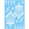 Waterproof White Tattoo Stickers Lace Flower Long-lasting Butterfly Tattoo Stickers Ethnic Style Temporary Tattoo Stickers