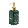 Ceramic Soap Dispenser for Wash Basin - Green | Kitchen Accessories Items | Handwash Dispenser Bottle |Kitchen Accessories