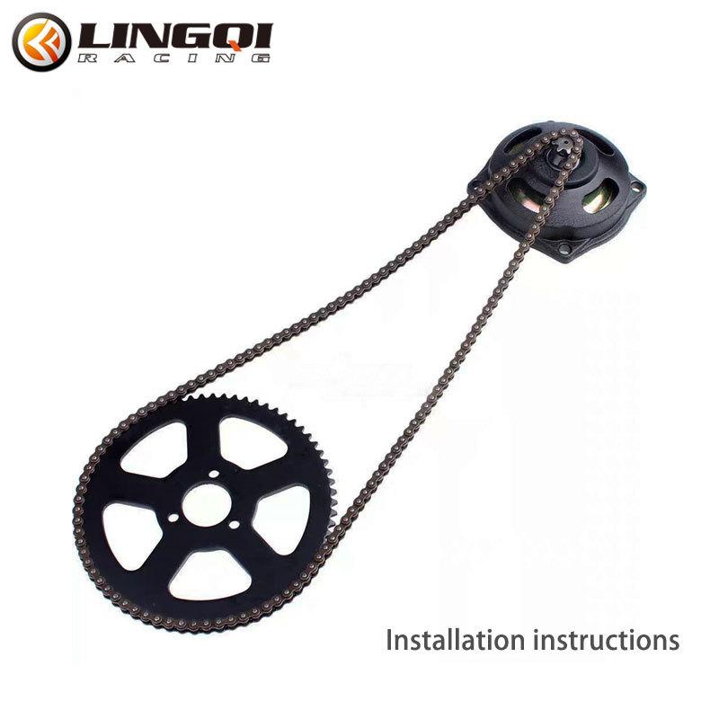 LINGQI 520 Цепь 100 Звеньев 110 120L Приводные Цепи Со Звеньями Для Квадроцикла ATV MX Enduro Мотокросса Гонки Универсальные Запчасти Внедорожник