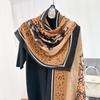 Thin scarf niche fashionable women's travel printing matching shawl office air-conditioned room fashion scarf