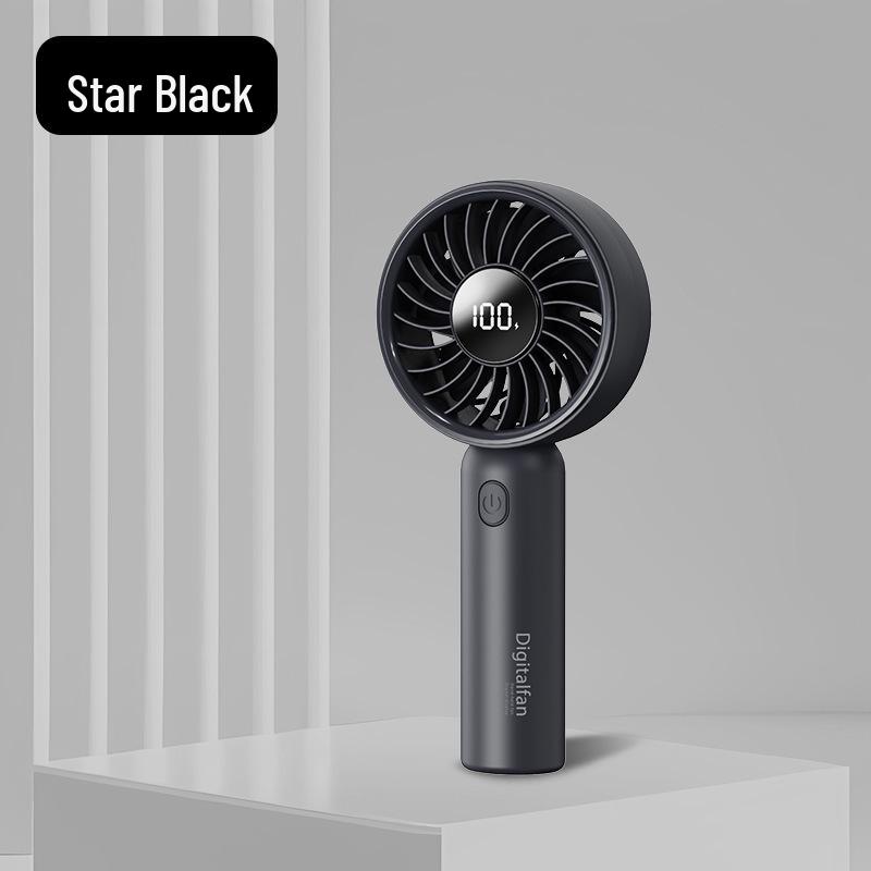 Portable High-Speed Mini Fan with Long-Lasting Digital Display
