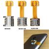 Практичный DIY TF для Micro SD Extender Dual SIM Card Adapter Hybrid Sim Slot Nano Cato