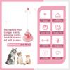 Cute Cat Fur Ball Cute Cat Teaser Wand Pet Products Spring Toy Cat Interactive Toys with Suction Cup Scratcher Toy Cat Supplies