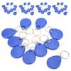 50pcs ID Card Key Fob Token Tag 125KHZ Rewritable Universal for Access Control Elevator Parking