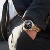[Orient Star] Automatic Watch Layered Skeleton Mechanical Japan-Made 2-Year Warranty Open Heart RK-AV0B03B Men's Black