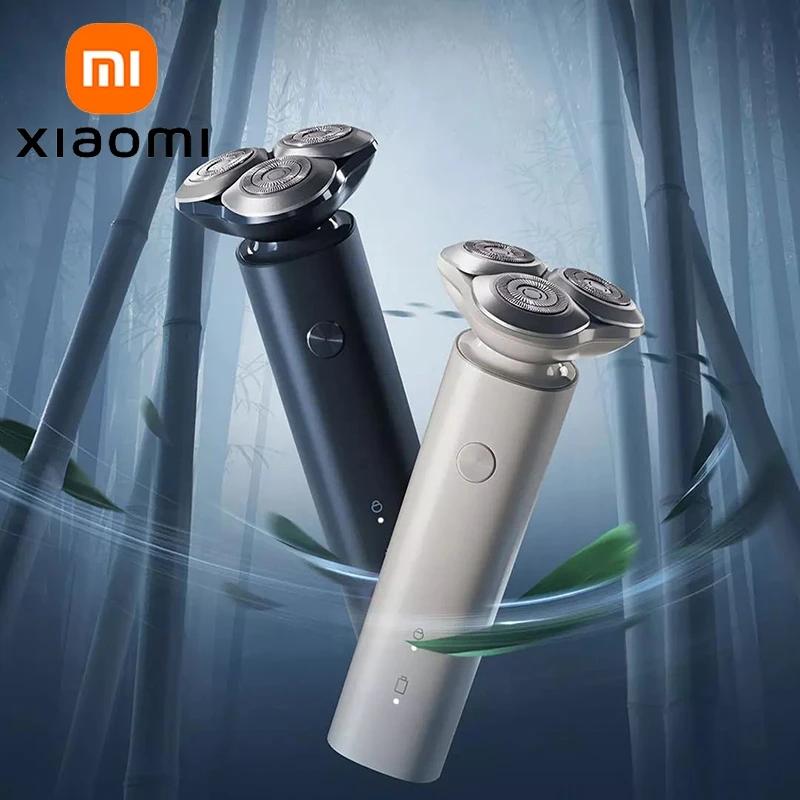 XIAOMI MIJIA S101 Men's Electric Shavers Dry Wet Shaving Beard Trimmer Trimer Cutter Portable Razor Razors Hair Cutting Machine