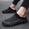 New Fly-woven Socks Shoes Couple Sports Shoes One-pedal Bag Head Shoes Casual Shoes Men's Shoes Large Size Foreign Trade