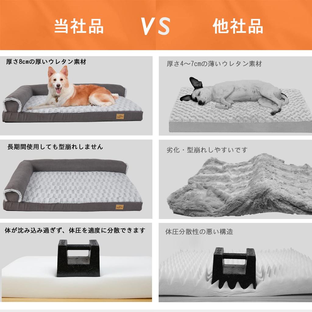 BingoPaw Large Dog All Pet Senior Dog Care Dog Chew Body Pressure All Dog Sofa High Extra Large Bed, Washable, Seasons, Bed, Cushion, Warm, Bed, Bed,