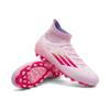 Unisex Adult Kids Football Cleats Artificial Turf AG TF Studs Synthetic Leather Upper Lace-Up High Top