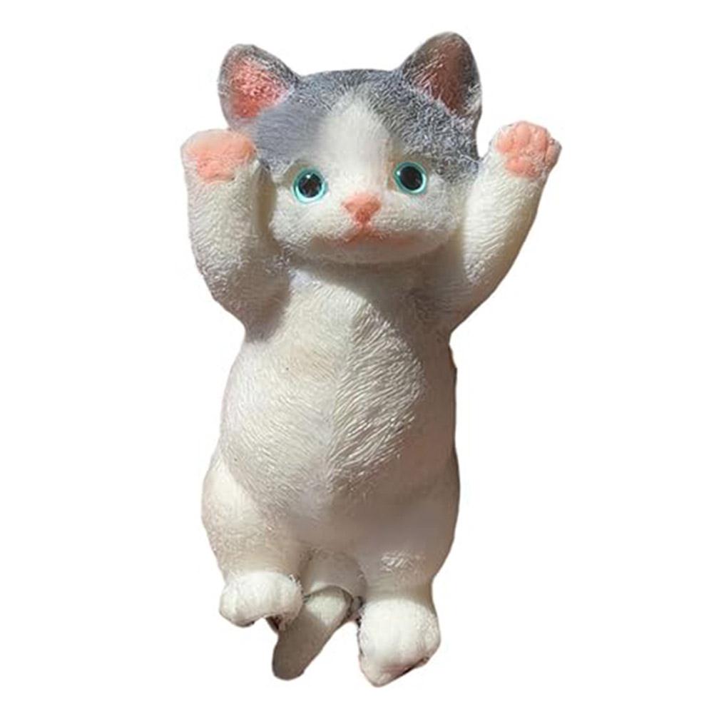 Кошка Сжимающая Игрушка Большая Кошка Сжимаемые Игрушки Мягкая ТПР Кошка Игрушка-Антистресс Супер Милая Игрушка-Снятие Стресса Кукла для Детей и Взрослых