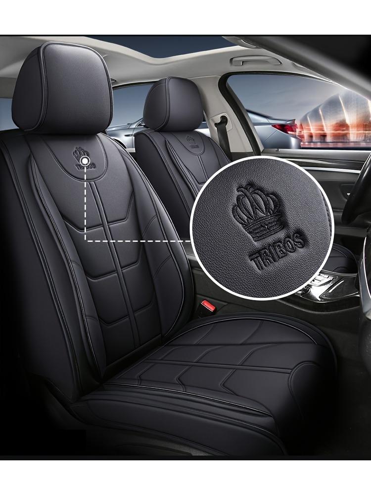 Чехол на автомобильное сиденье на пять мест. Износостойкий, грязеотталкивающий, четырехсезонный. Обычная подушка из искусственной кожи. Полностью покрытый чехол на сиденье автомобиля, специальный внедорожник.