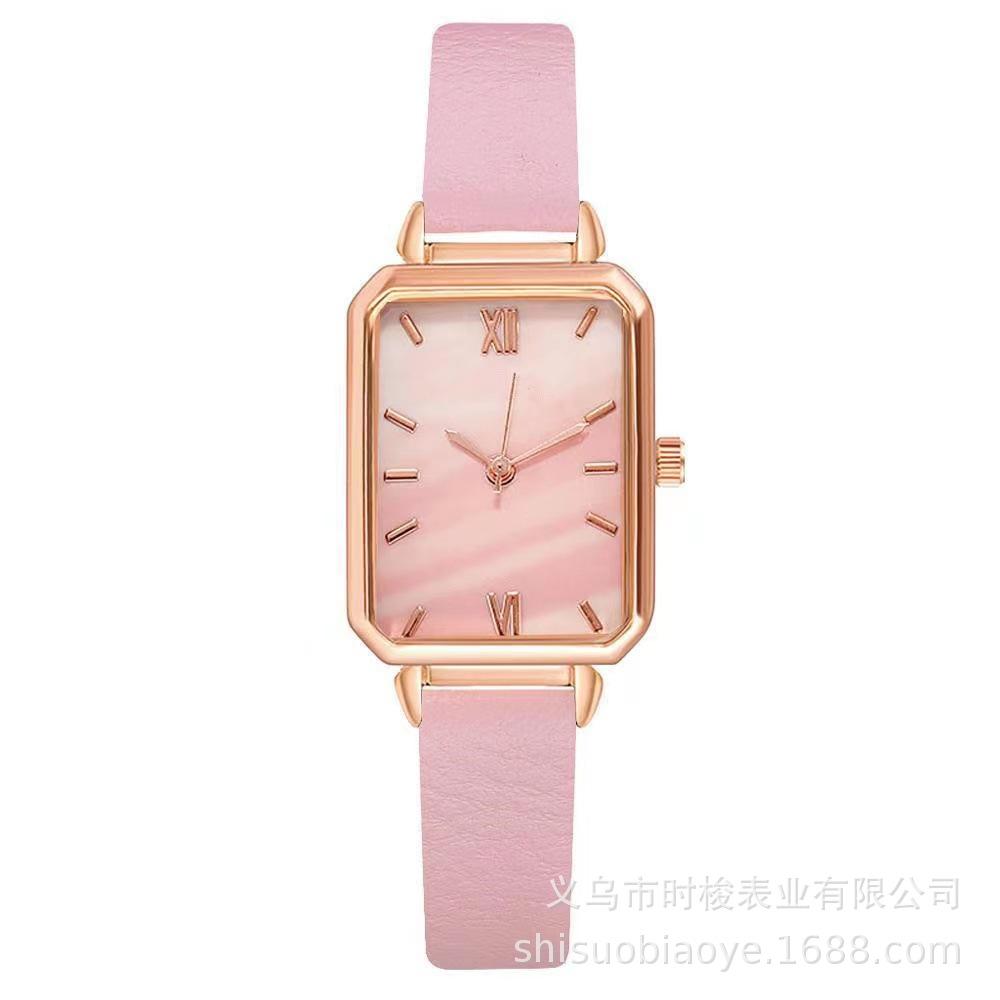 Лучшие брендовые женские часы, модные прямоугольные женские кварцевые часы с зеленым циферблатом, простые роскошные подарочные часы