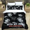 OOne Music Band Direction Коллекция постельного белья Односпальная Двуспальная Полный Queen King Размер Коллекция кроватей Постельное белье для спальни взрослых и детей Коллекция пододеяльников Домашний текстиль