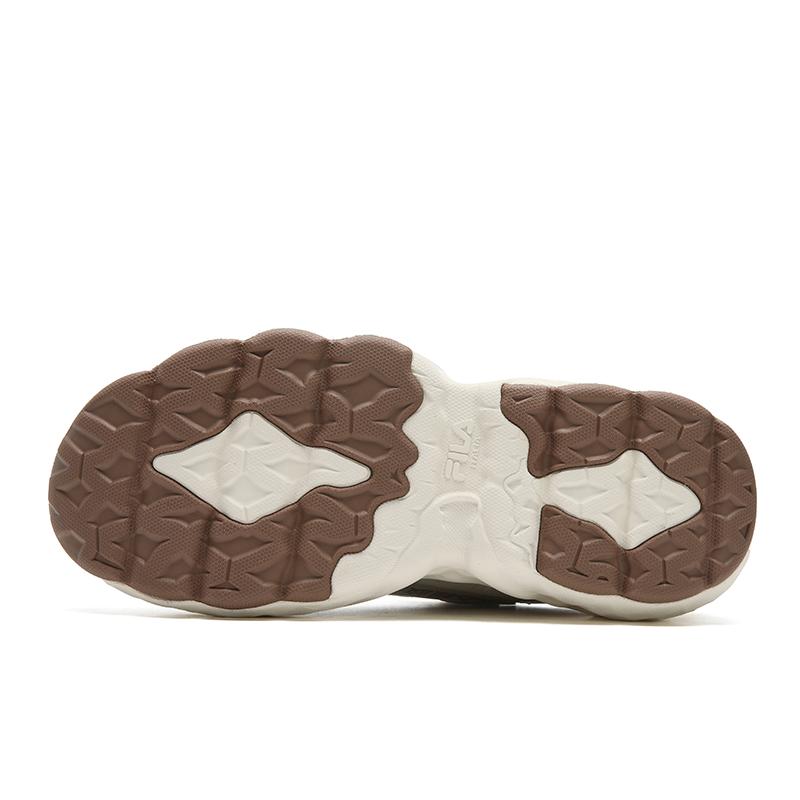 Fila Кеды женские Muffin Sticker Белые Коричневые F12W541127FBB