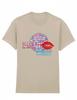 Kiss All The Time Disco Occasionally Retro Disco Tshirt Pure Cotton Couple Summer Streetwear Shirt oversized t shirt y2k top