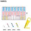 50/100Pcs Heat Shrink Butt Crimp Terminals Waterproof Solder Seal Electrical Connectors Wire Cable Splice Kit Automotive Marine