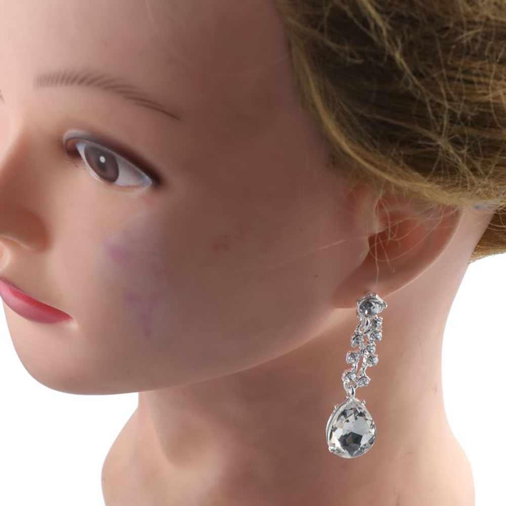 Jewelry Accessories Wedding Jewelry Set Women Necklace Necklace Ear Studs Set Korean Style Earrings