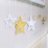 7pcs/lot Twinkle Star Paper Pendant Garland Ornaments Christmas Decorations for Home New Year Natal Noel Decor Navidad 2020
