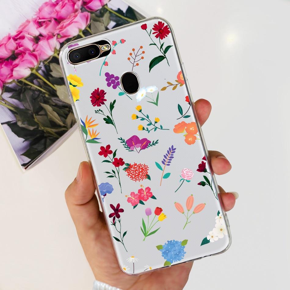 For OPPO A5S Case Cute Pattern Soft Silicone TPU Cover Cases For Oppo A5Ss AX5s A 5S CPH1909 CPH1920 CPH1912 Phone Shell Bumper