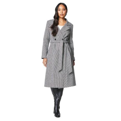 Principles Womens/Ladies Checked Wrap Belted Coat