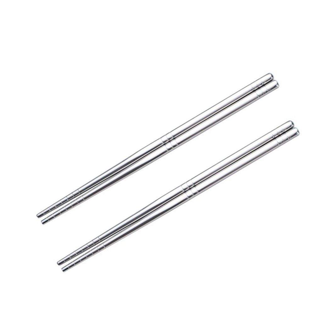 Home,Restaurant Non-slip High Temperature Kitchen Accessories Tableware Chopsticks Metal Chopsticks