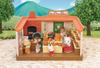 EPOCH Sylvanian Families [Forest Bakery] Shop Playset Mi-80 – Dollhouse Bakery Shop with Storefront Display, Ages 3+