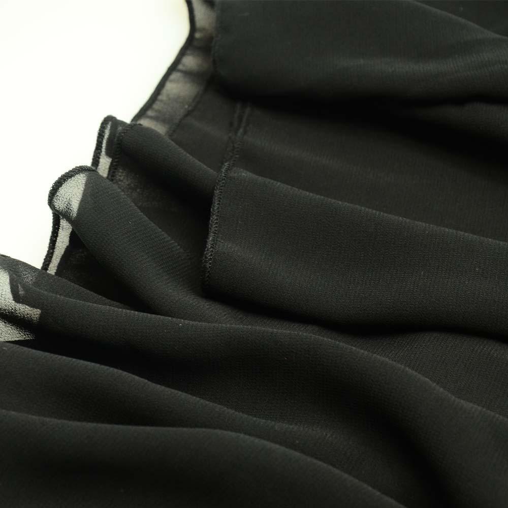 Женское однотонное вечернее платье с круглым вырезом и рукавом три четверти, длинное кружевное