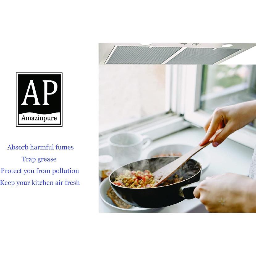 2X 8206230A Microwave Charcoal Filter Compatible with Whirlpool MAYTAG KITCHENAID Amana 1266639 8206230 AH1871363 EA1871363 AP4299744 8184958 Approx.