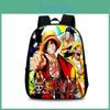 One Anime Piece Cartoon Design Boy Oxford Fabric Backpack  For School Activities