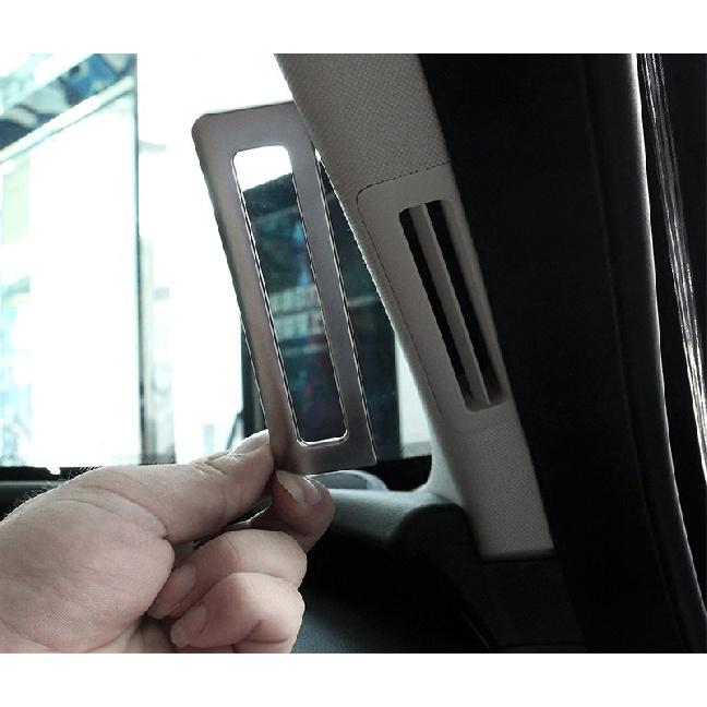 ABS Car A Pillar Air Conditioning Outlet Vent Cover Trim Frame For Jaguar XE X760 XF X260 2016-2018 Auto Interior