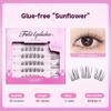 False Eyelashes Without Glue, Natural-looking False Eyelashes, 3D False Eyelashes Without Adhesive, Black Lashes With Strong Adhesion In 1 Second